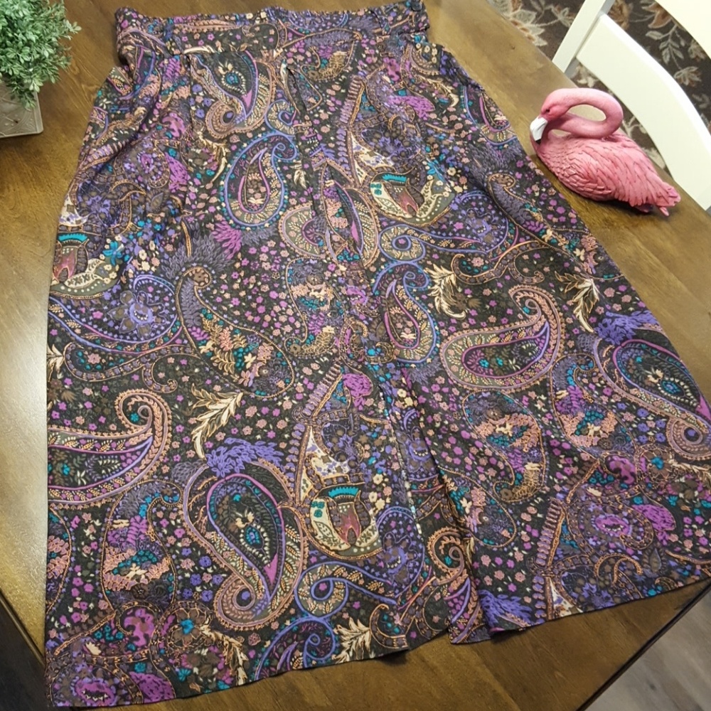 Vintage A-line Skirt